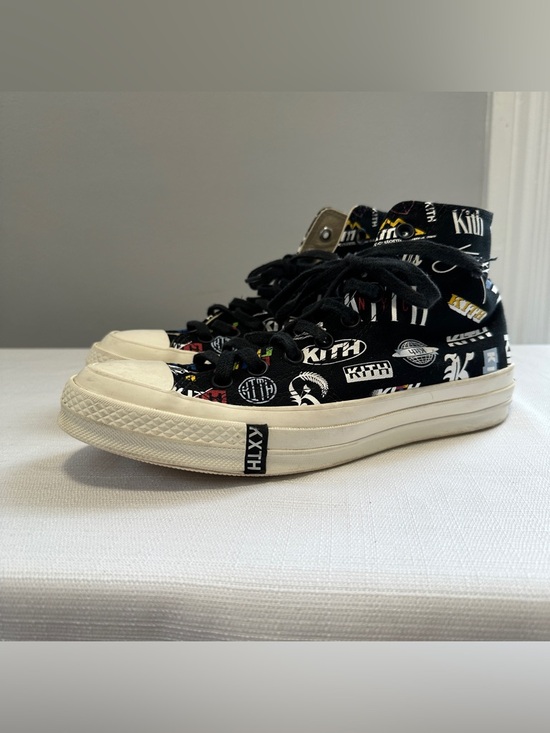 Kith Other - Converse Kith x Chuck 70 High 10th Anniversary Mens Size 7 Black All Over Print